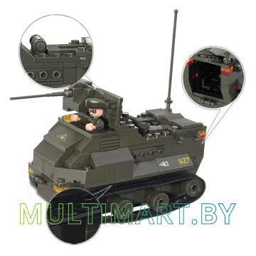 Конструктор Sluban M38-B0281 Бронетранспортёр (179 деталей) картинка 3